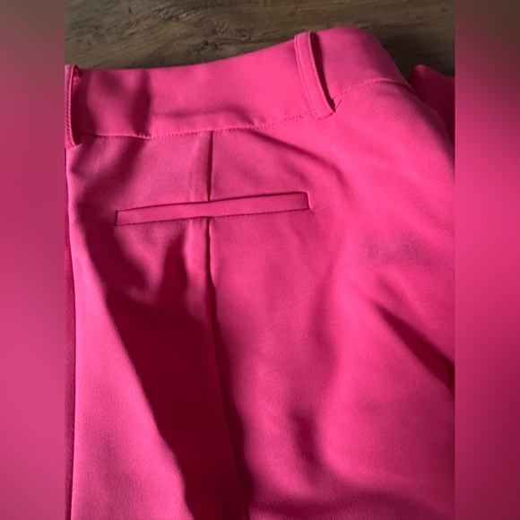 TOMMY HILFIGER-NWT Women's Pink Cropped Trousers - Picture 9 of 14